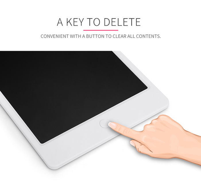 Business Note Pad 10 Inch LCD With Lock Button Hand-Writing Tablet Magnet Epaper