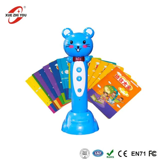 I bambini leggono la penna con il libro sonoro