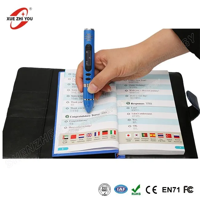 Migliore regalo per i bambini Natale e educazione Magic Speaking Books Lettore di penna e scanner