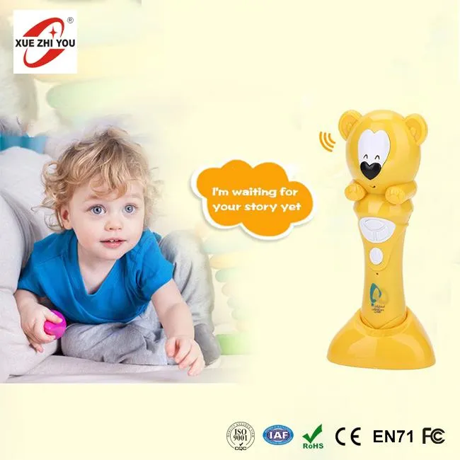 Bambini che imparano a leggere Penna a far parlare i tuoi libri