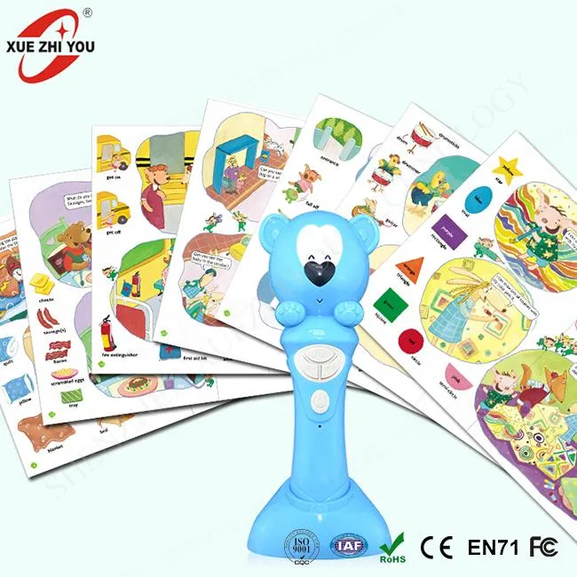 Libro di lettura della penna della lettura dei bambini per imparare