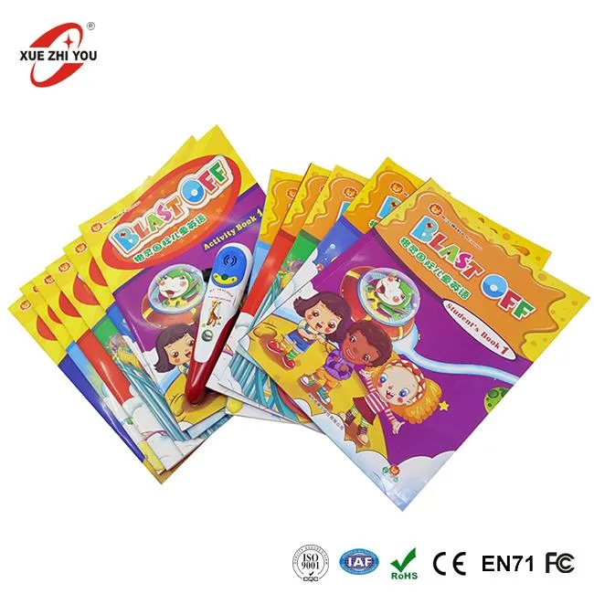 Lettura di audiolibri in inglese con penna