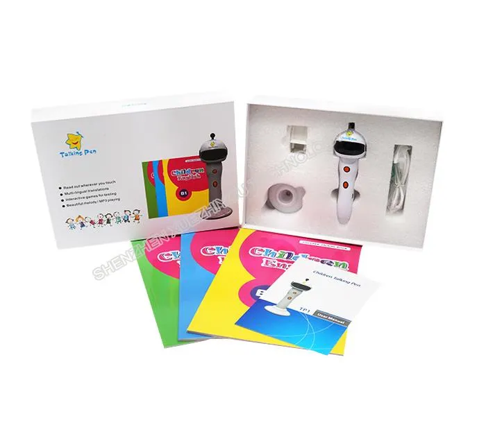 Libro della penna parlante inglese di educazione precoce