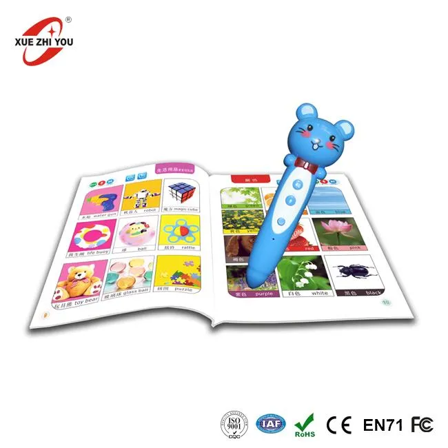 Penna OID del libro di penna parlante dei giocattoli per bambini
